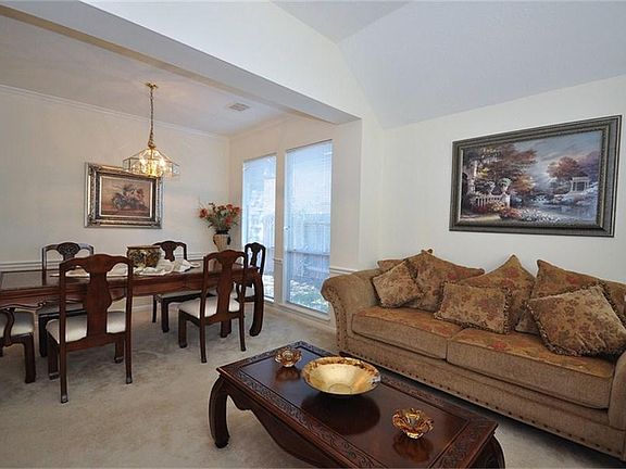 Bright dining room
