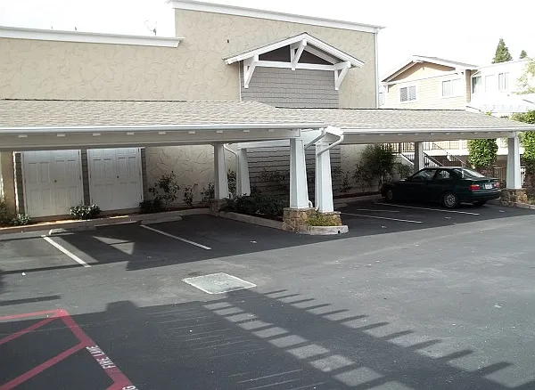 Carports, included with Floor plan B