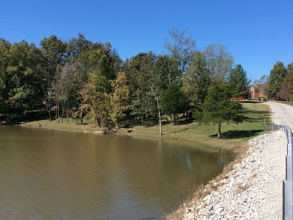 Gentle lakefront lot