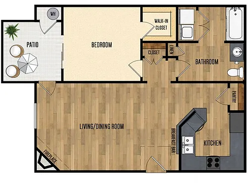 Floor plan Solana