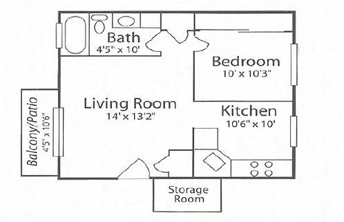 Floor plan 1 - Iris