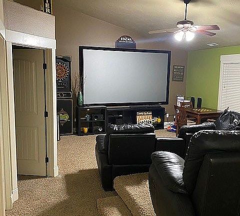 Upstairs theater room !