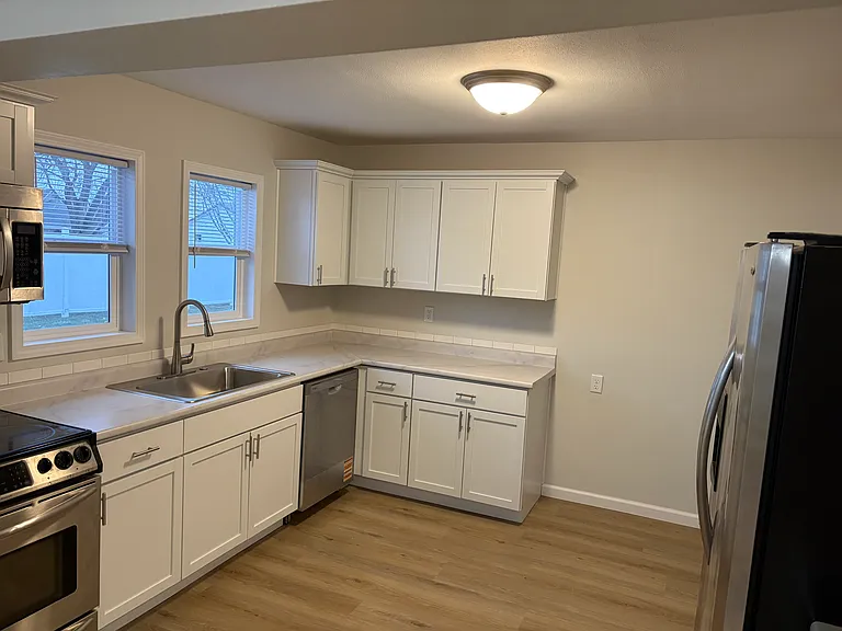 Large kitchen with all appliances included.