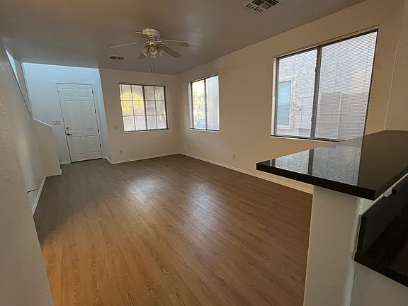Living area looking from kitchen