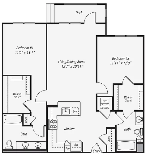 Floor plan B2-166-168-170