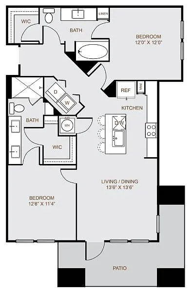 Floor plan B3