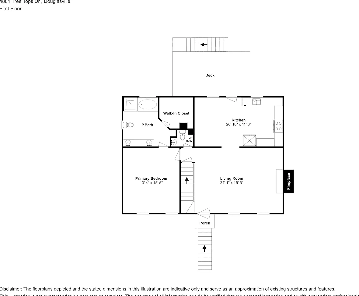 4881 Tree Tops Dr Douglasville, GA 30135 — Photo 3