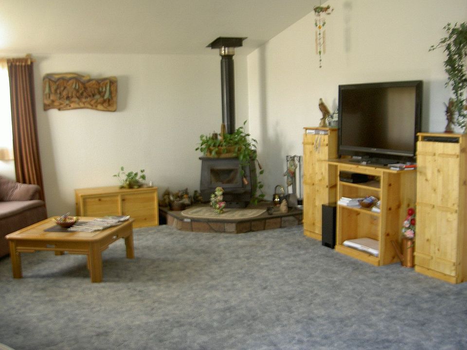 Living Room with Blaze King Stove
