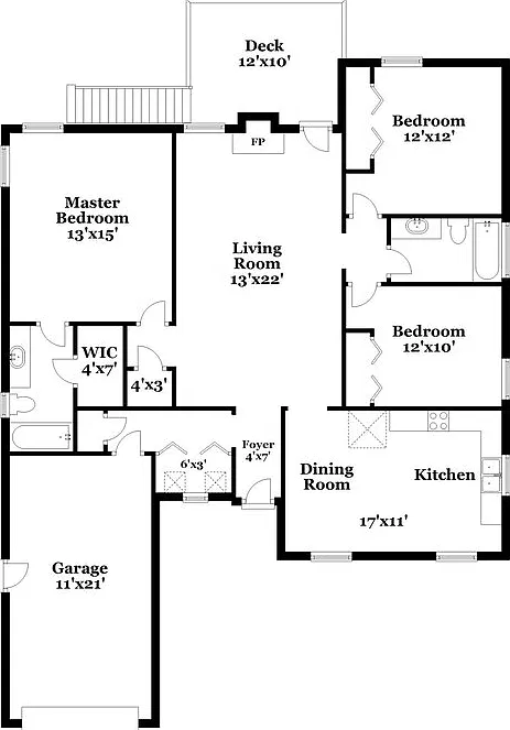 3 bed, 2.0 bath, 1331 sqft, $2,210 — Photo 2