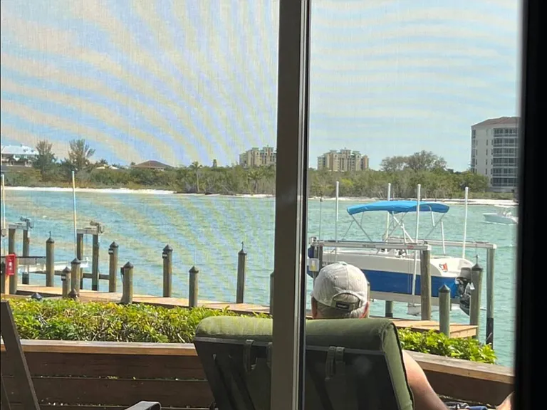 Sit outside and soak up the sunshine on your private terrace. And enjoy watching the gorgeous boats that go by!