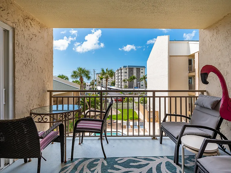 Private balcony