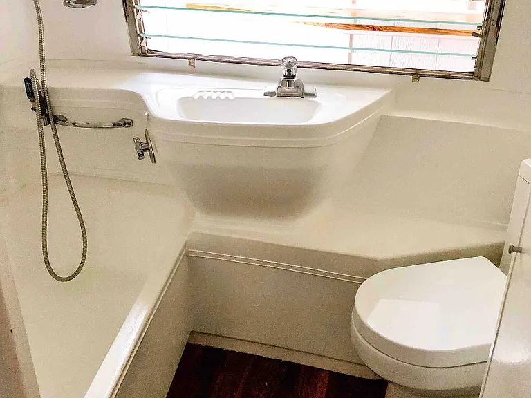 Airstream bathroom