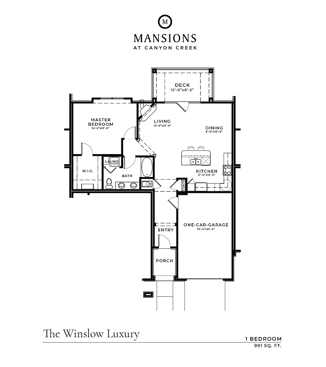 Floor plan Winslow Luxury