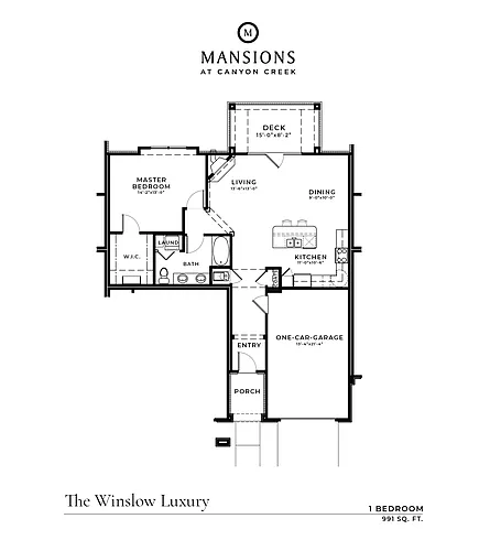 Floor plan Winslow Luxury