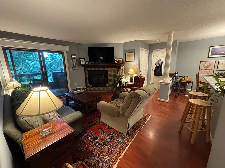 Living Room with demo set up