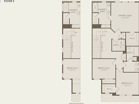 Ashton Floor Plan, Quick Move-In Home, Floor 2