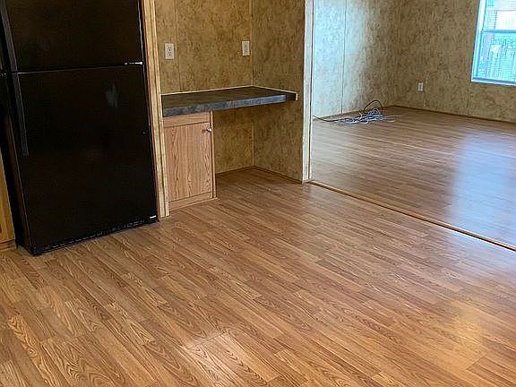 Desk and living area view