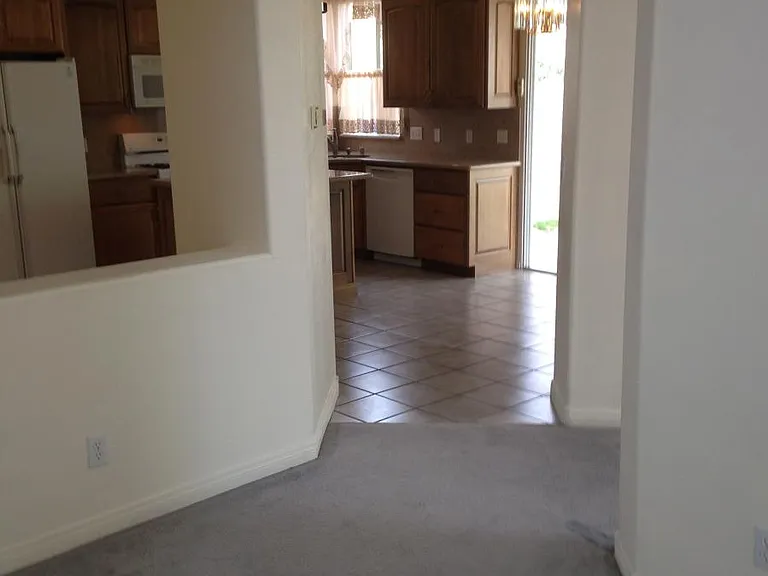 Living Room into Kitchen