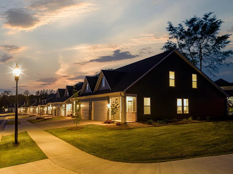 Evenings are peaceful and beautiful in our welcoming community.