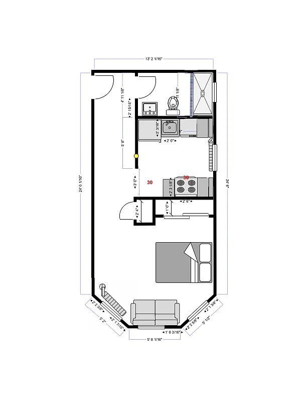 Floor plan Studio-05