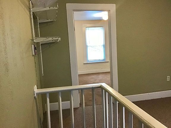 Stairway banister viewing N Bdrm