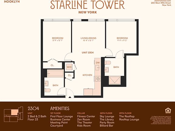 2nd image of 250 W 49th St #2304