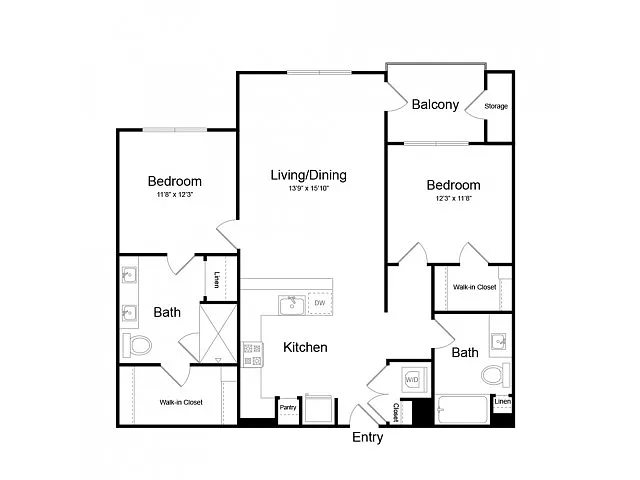 Floor plan B2
