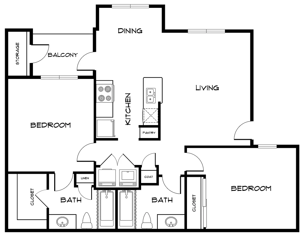 Floor plan B1