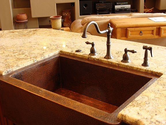 copper kitch sink