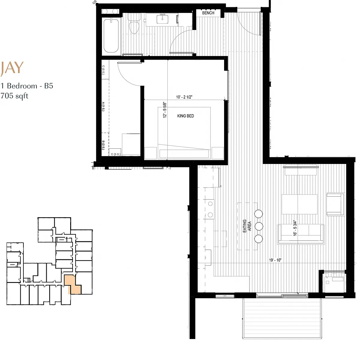 Floor plan Jay