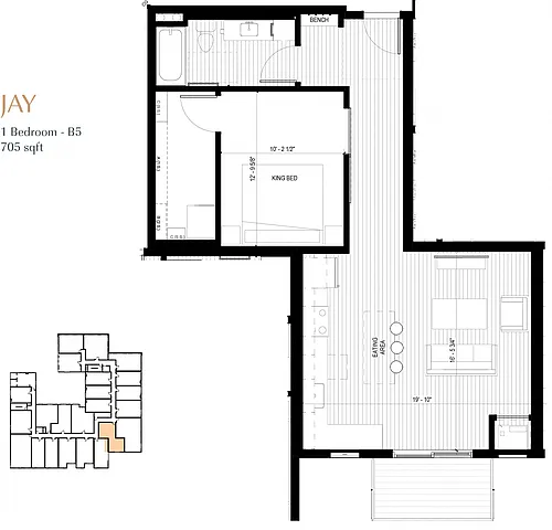 Floor plan Jay