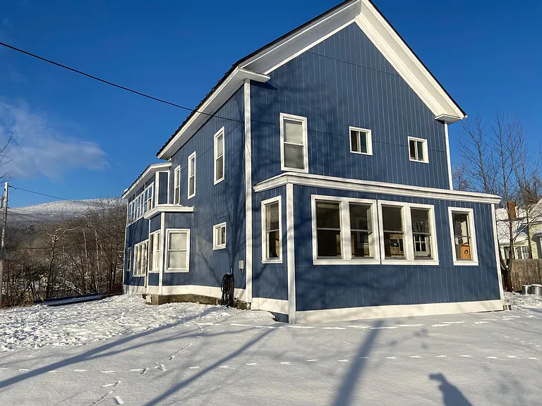 Apartment D on second story, enter in on covered porch