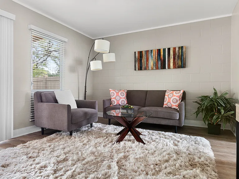 Model living room