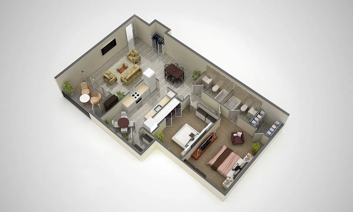 Floor plan B1RP