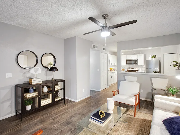 Sunrise on Bethany - Model Unit Living Room