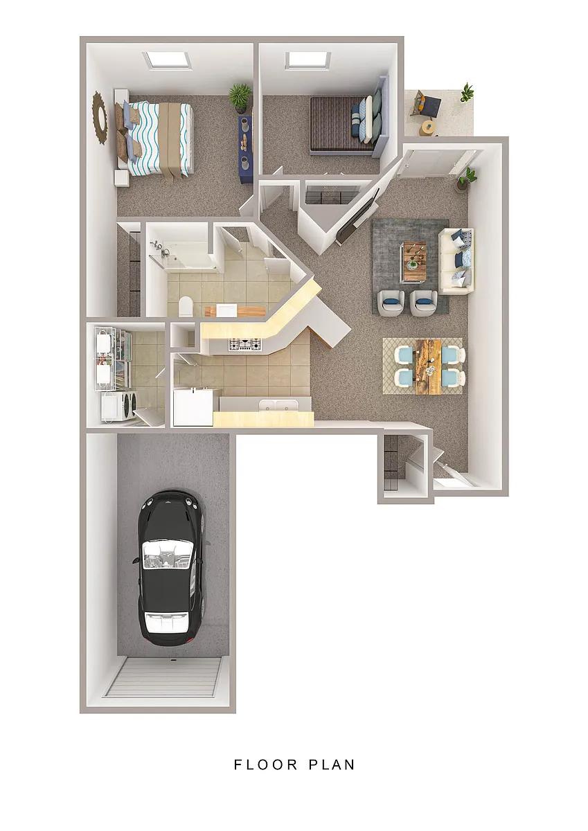 Floor plan Chestnut Two
