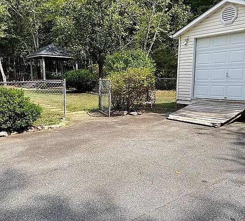 Entrance to back yard