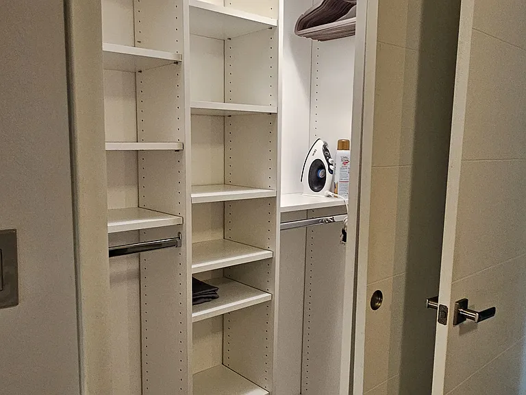 Closet for second bedroom