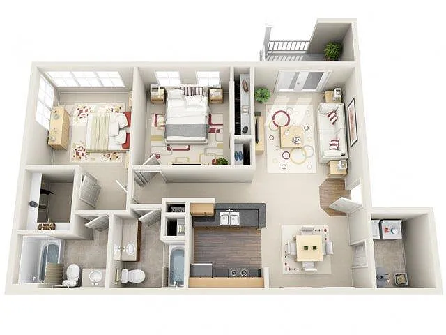 Floor plan The Meridian