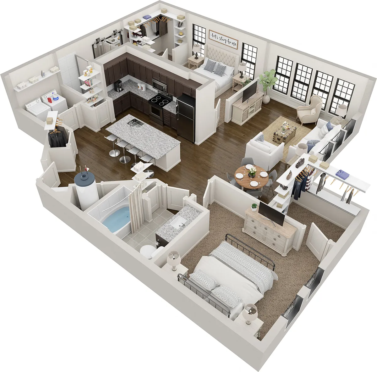 Floor plan Gardener - B3
