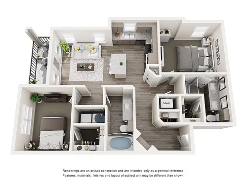 Floor plan B2