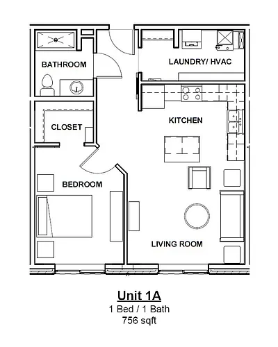 Floor plan 1A-Mm