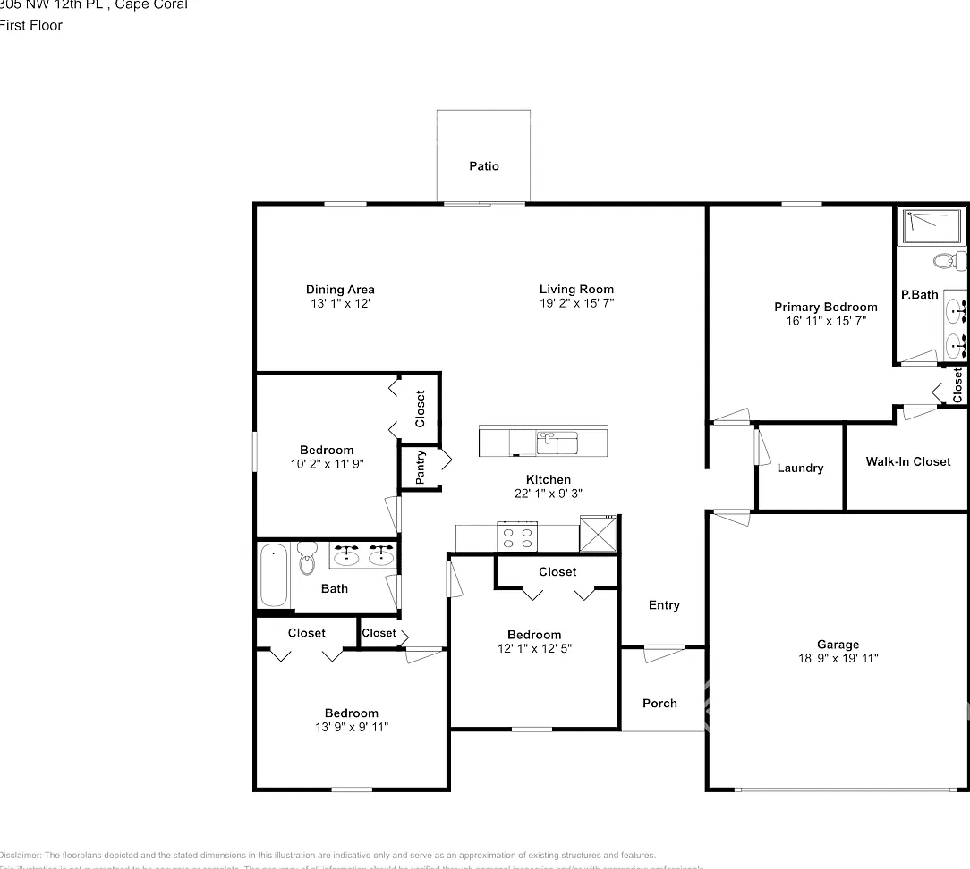 305 NW 12th PL Cape Coral, FL 33993 — Photo 3
