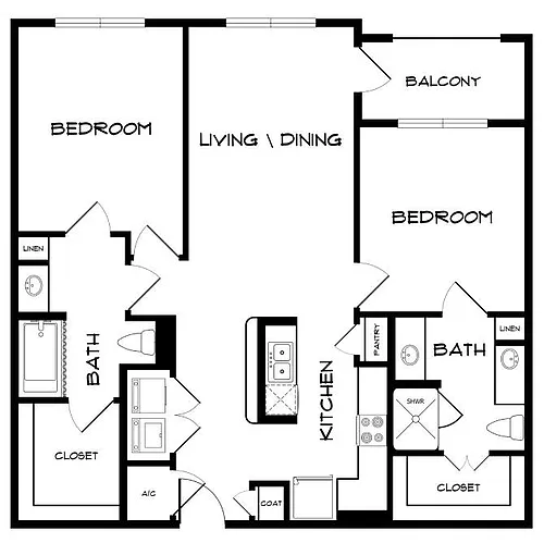 Floor plan B1