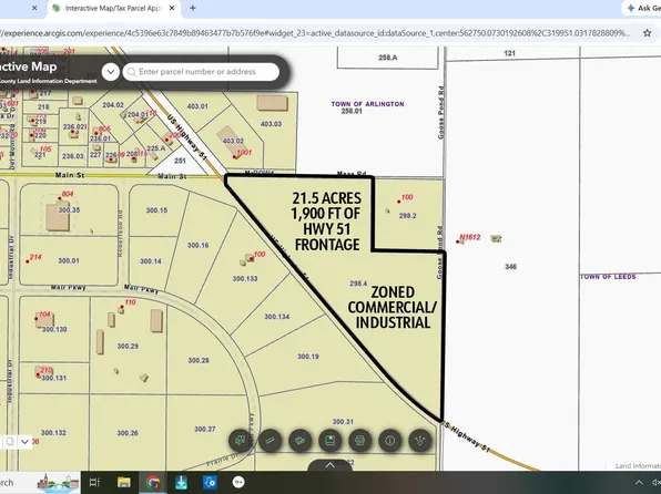 20.96 Ac Hwy #51, Arlington, WI 53911