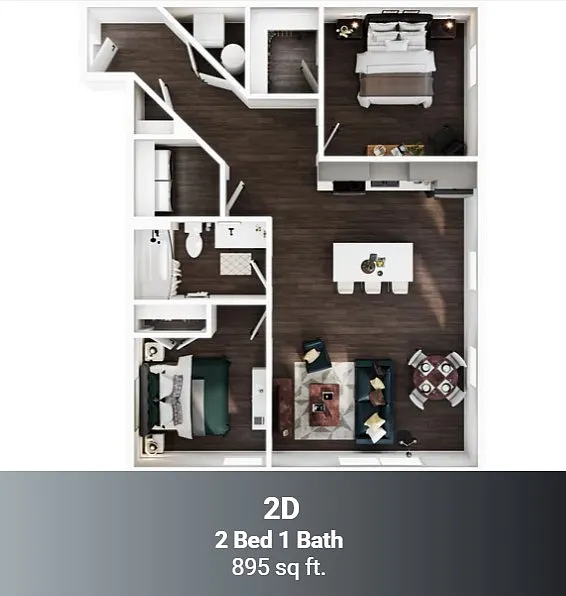 Floor plan Porchlight - 2D
