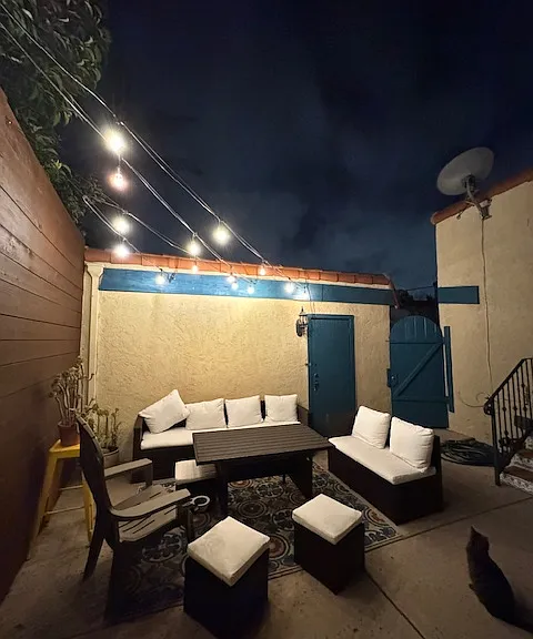 Outdoor patio backyard