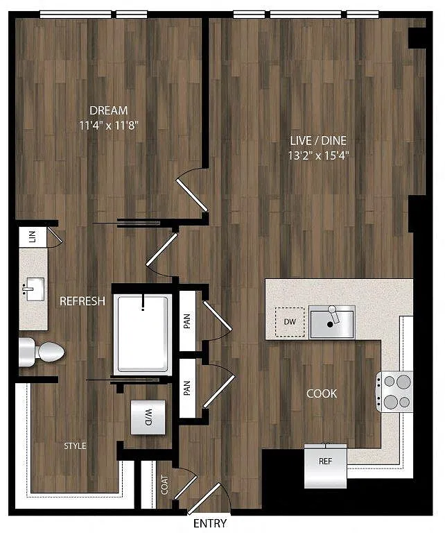 Floor plan A14
