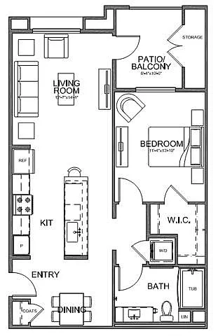 Floor plan A6
