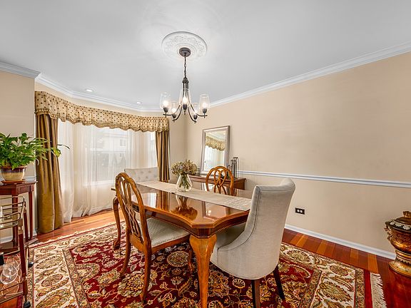 ~Dining room has a bump out bay for added space and dimension~
